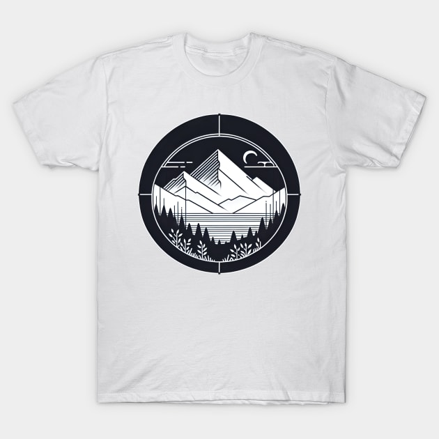 Tranquil Summit T-Shirt by Rendigart